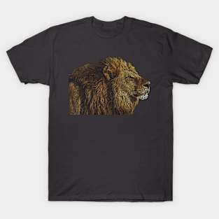 Lion Info Graphic T-Shirt